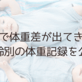 双子育児で体重差はなぜ？男女で違いはあるの？
