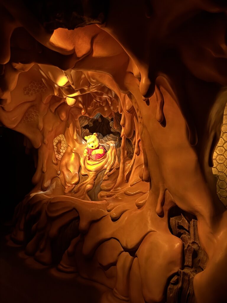 ぷーさんのハニーハントの最後のぷーさんの写真