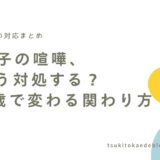 双子の喧嘩どう対処する？アイキャッチ画像